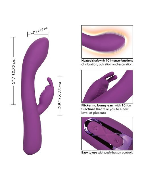 Heated Jack Rabbit Vibrator Heat, Thrust, Repeat Heated Jack Rabbit Vibrator Heat, Thrust, Repeat