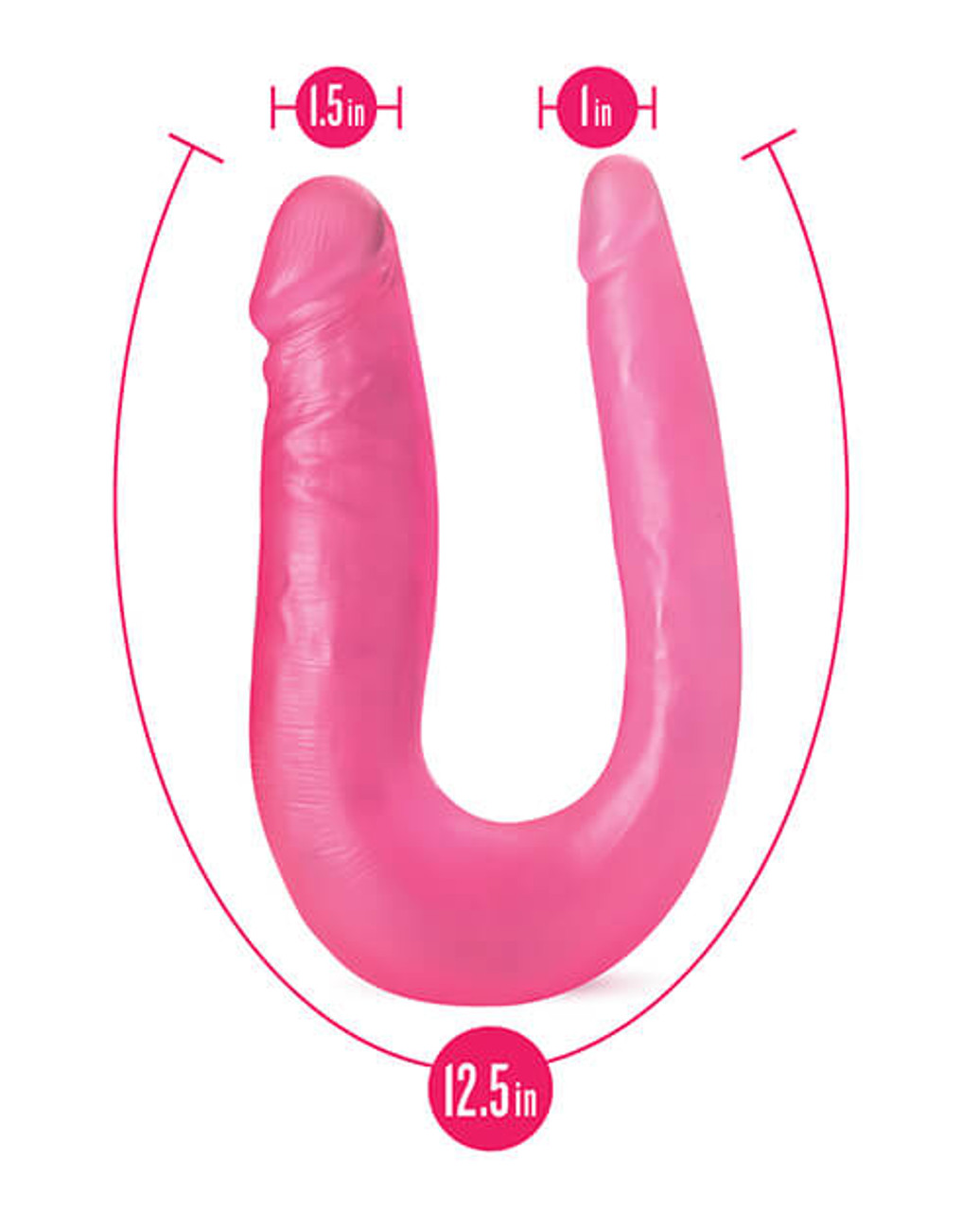 Blush B Yours Sweet Pink Double Dildo Tabutoys photo image