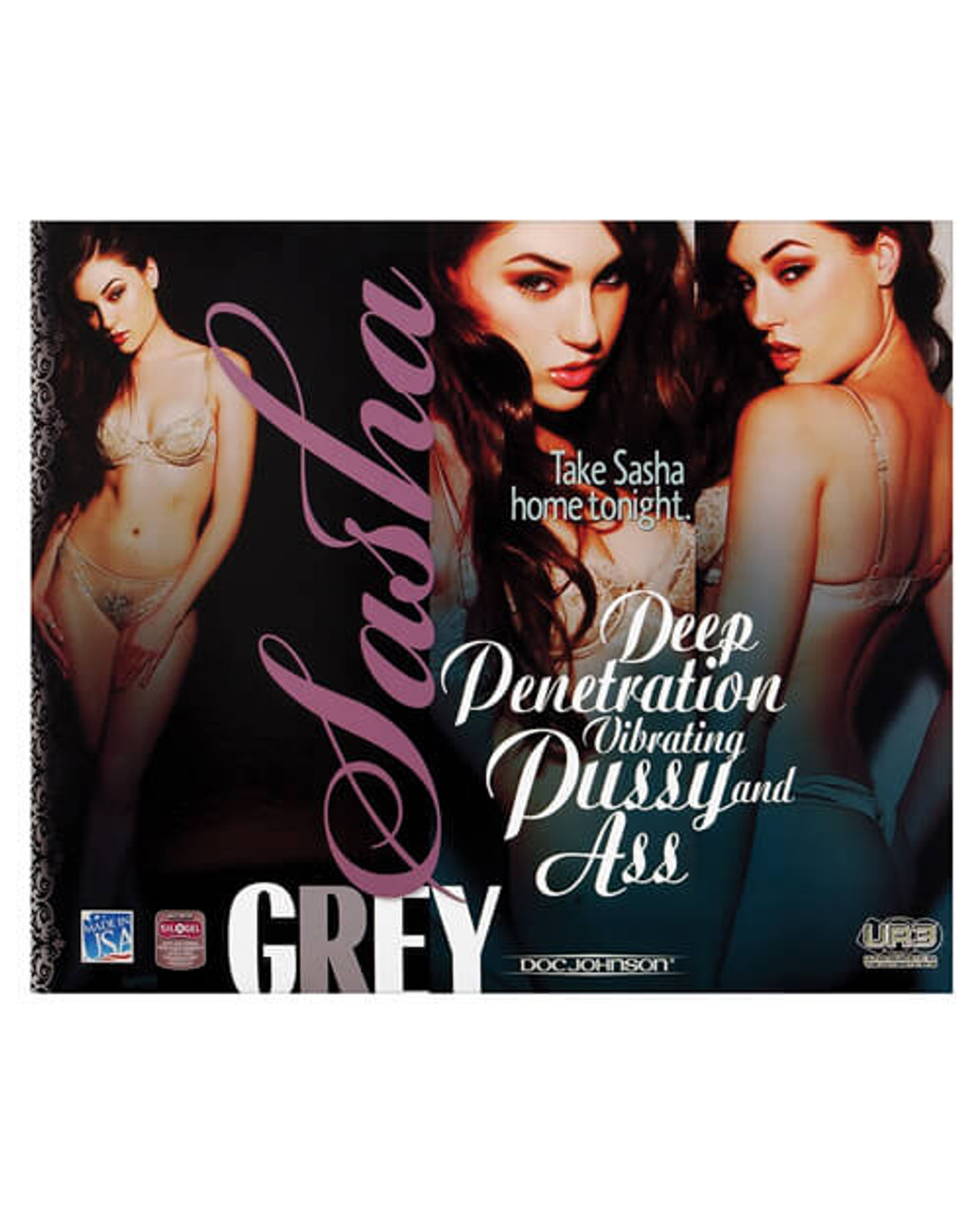 Sasha Grey Deep Penetration Pussy and Ass Tabutoys