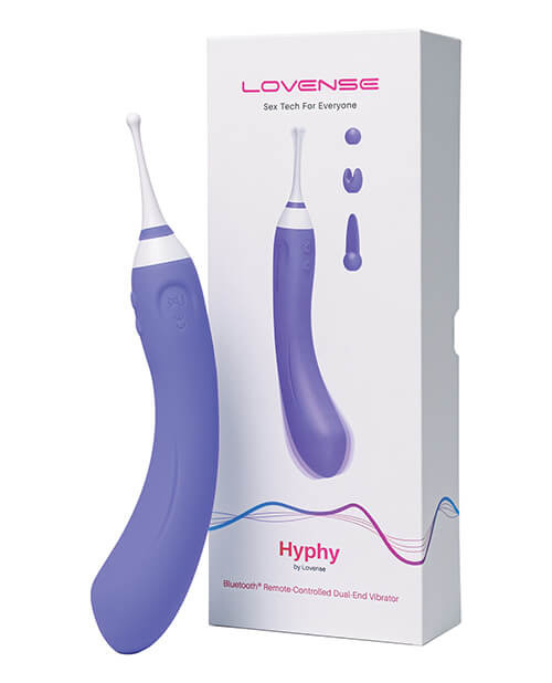 Lovense Hyphy Vibrator  Dual-End App-Controlled Toy