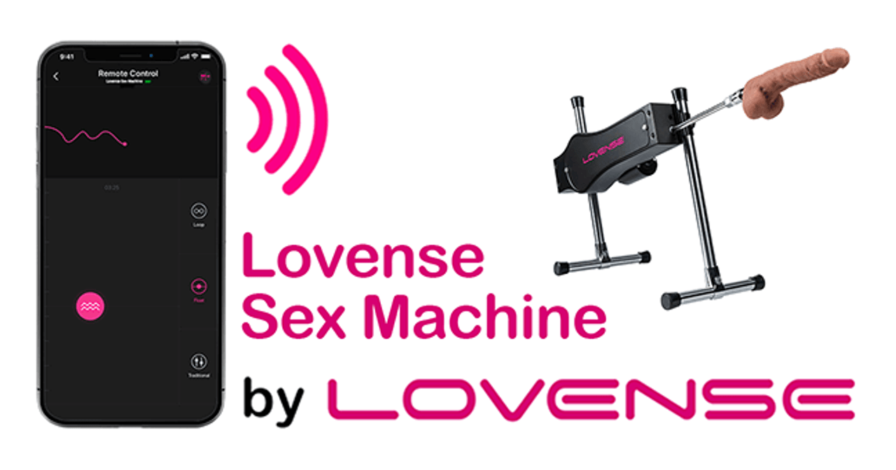 Lovense App-Controlled Sex Machine