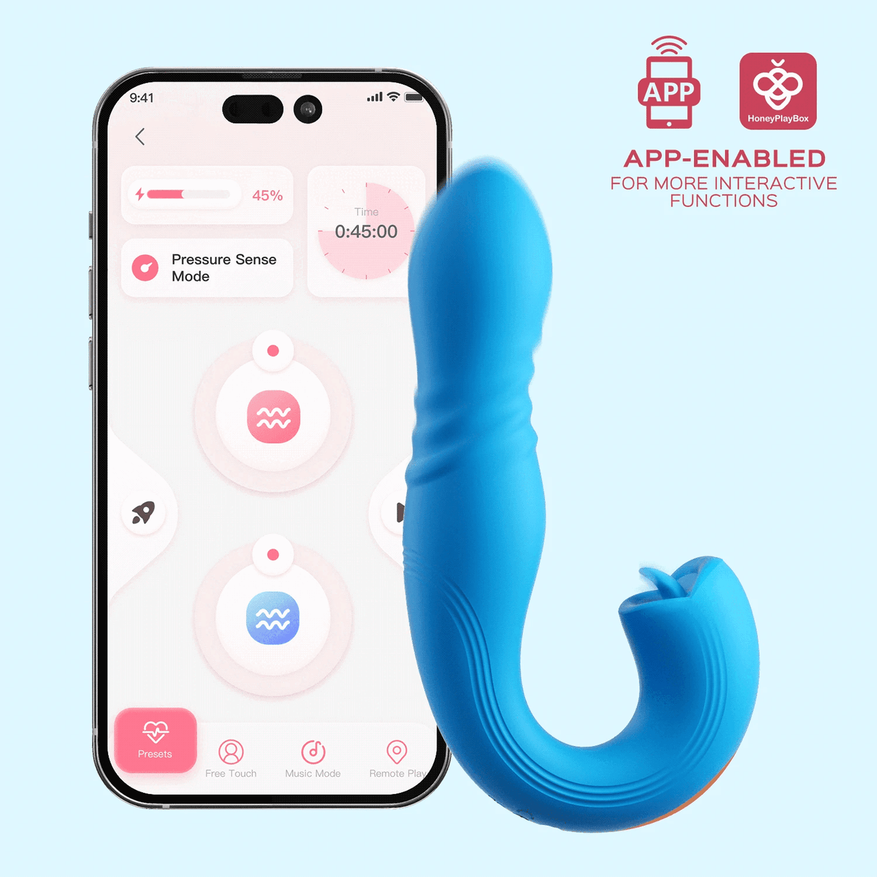 Joi Thrusting G-Spot Vibrator & Clit Licker | Tabutoys.com Joi Thrusting G-Spot Vibrator & Clit Licker | Tabutoys.com
