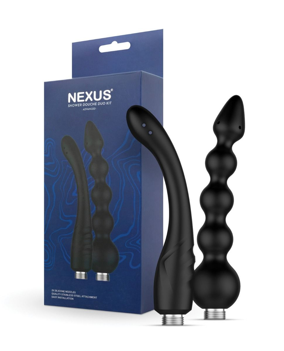 Nexus Shower Douche Kit - Clean Your Cheeks & Hit The Sheets! Nexus Shower Douche Kit - Clean Your Cheeks & Hit The Sheets!