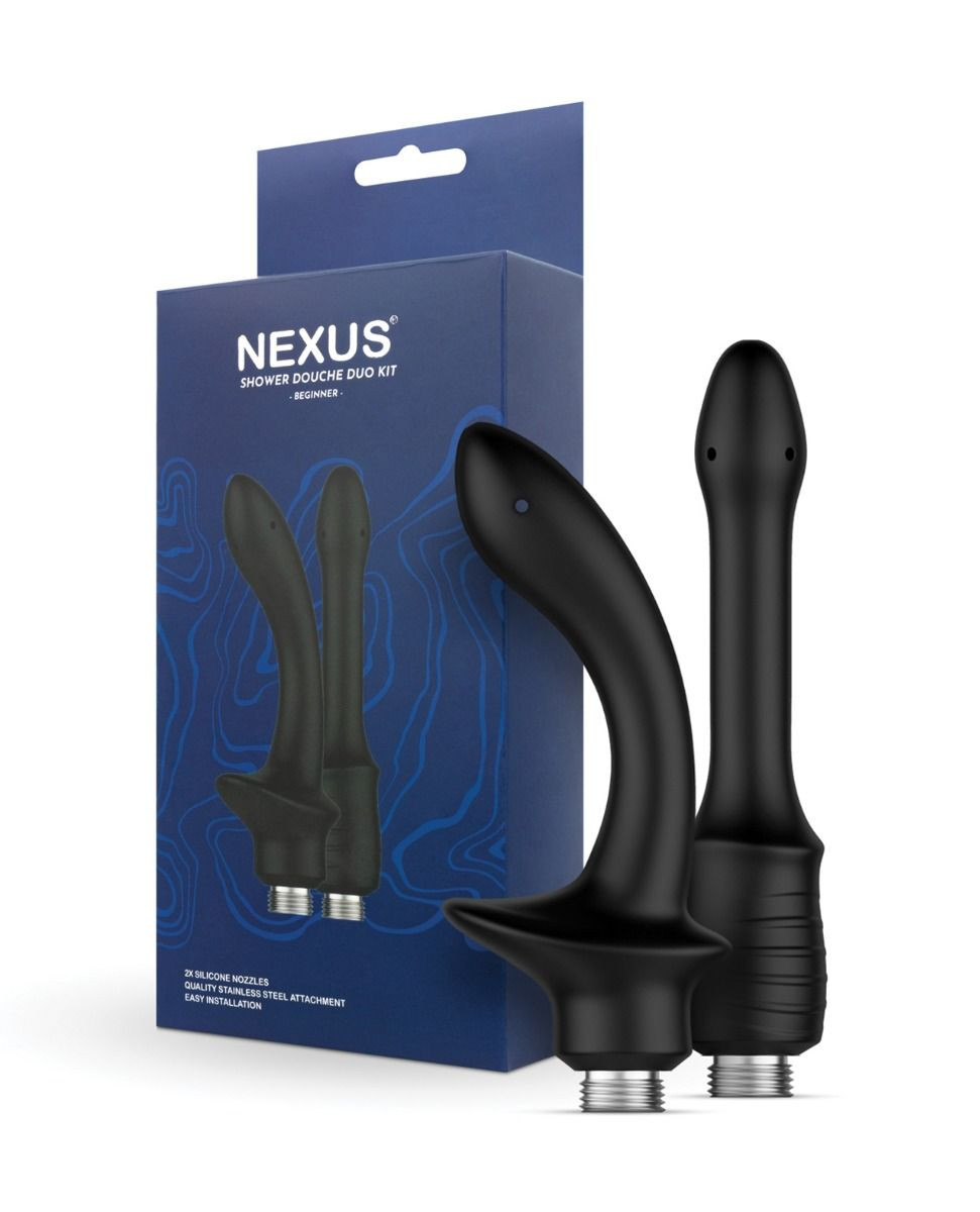 Nexus Shower Douche Kit - Clean Your Cheeks & Hit The Sheets! Nexus Shower Douche Kit - Clean Your Cheeks & Hit The Sheets!