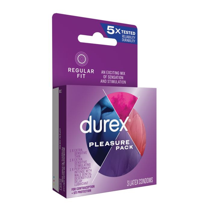Durex Pleasure Pack - Box of 3 | Tabutoys.com Durex Pleasure Pack - Box of 3 | Tabutoys.com