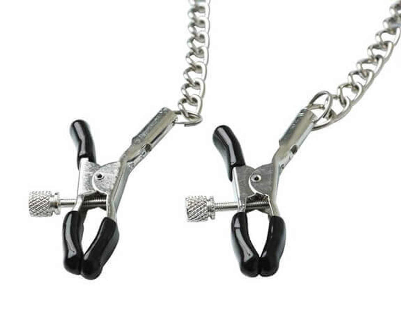 Sex and Mischief Chained Nipple Clamps Tabutoys