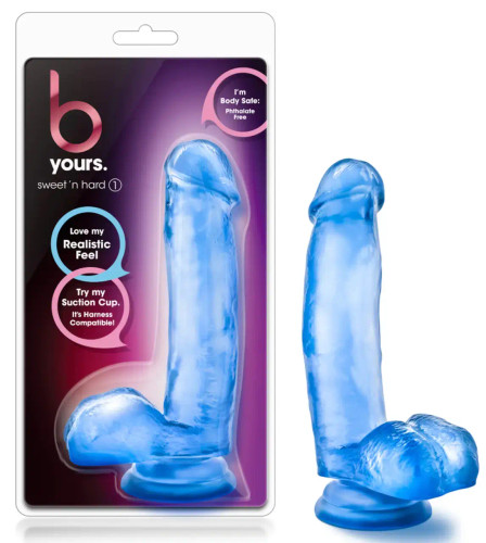Blue Sweet-N-Hard Starter Dildo