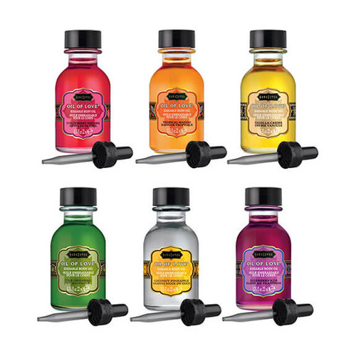 Kama Sutra Oil of Love - Warming edible lotions in 6 Flavors