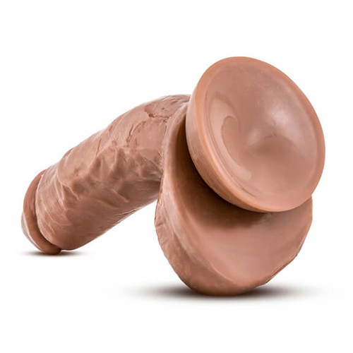 Brown Realistic Suction Cup Base Dildo