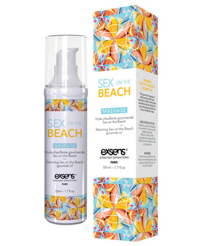 EXSENS of Paris Warming Gourmet Massage Oil - Sex On The Beach