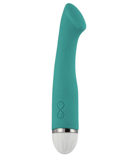 GigaLuv Toys Bella Curve G-Spot Vibe - Aqua Green