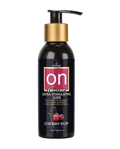 Cherry Pop Sensuva Insane Extra Stimulating Flavored Lubricants