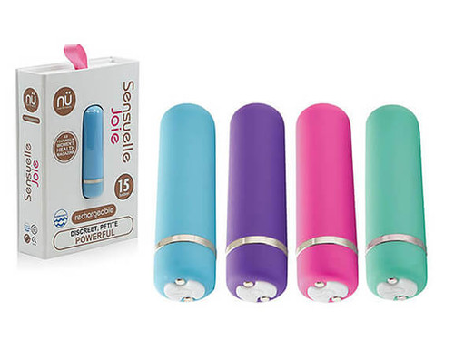 NÜ SENSUELLE JOIE 15 FUNCTION BULLET - Blue, Purple, Pink, Black