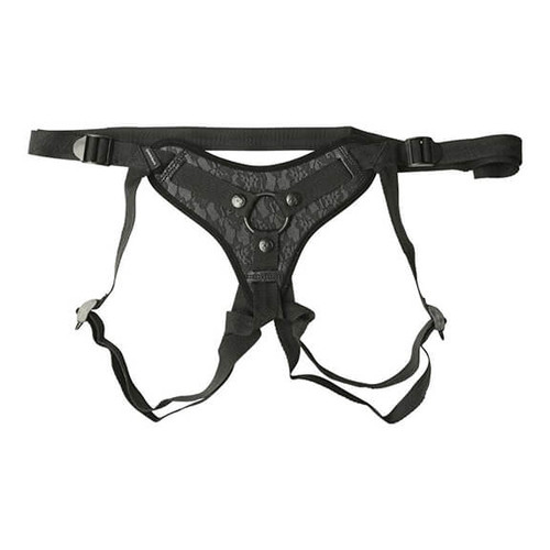 Sportsheets Black Lace Strap-On Harness