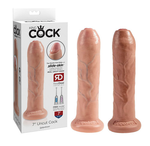 King Cock Realistic Uncut Dildo