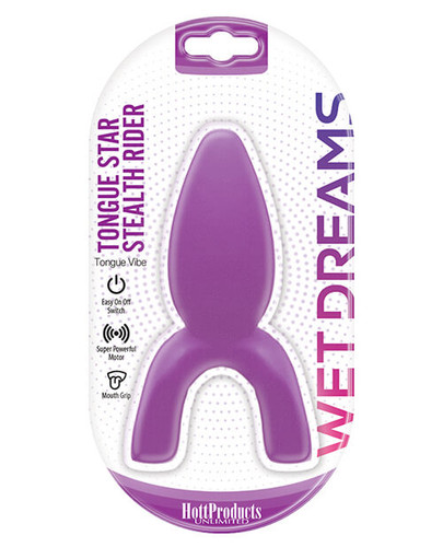 Wet Dreams Tongue Stars - Purple
