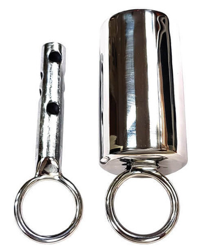 Rouge Stainless Steel Ice Lock - Bondage Gear