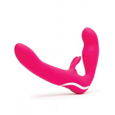 Happy Rabbit Strapless Strap-on - Pink