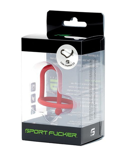 Sport Fucker's Cum Stopper 2.0 is ready for your piss hole!