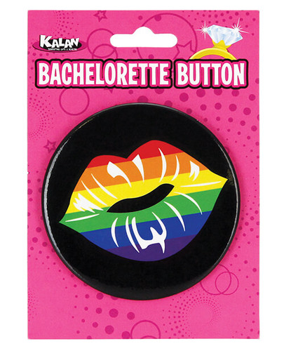 Lesbian Pride Bachelorette Button