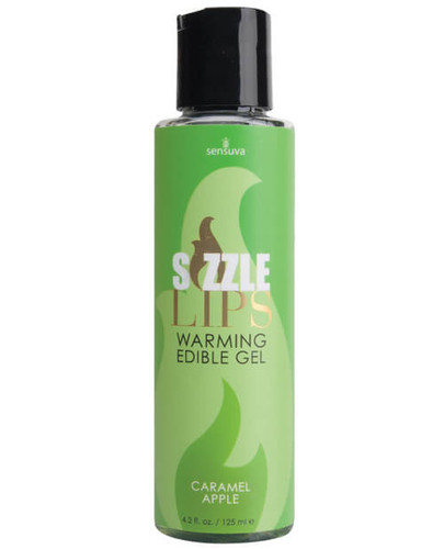 Sizzle Lips Warming Gel - 4.2 oz Caramel Apple