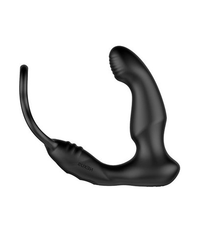 Vibrating Anal Plug With Cock Ring