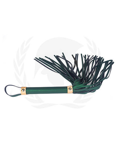 Dark Green Spartacus Vegan Leather Whip