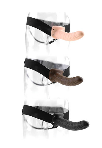 Hollow strapons for men- white or black