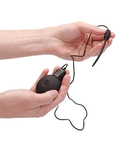 Shots Ouch Urethral Sounding Rechargeable Vibrating Plug