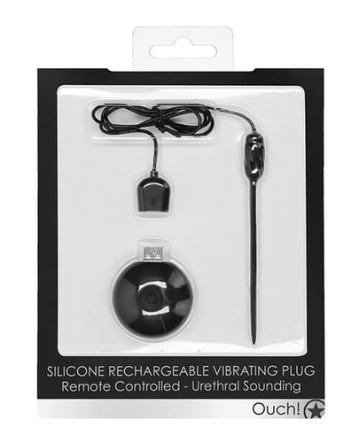 Shots Ouch Urethral Sounding Rechargeable Vibrating Plug