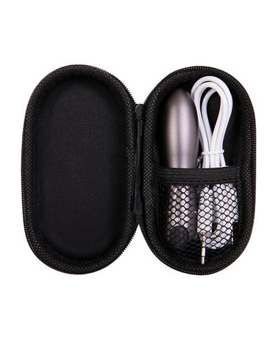 The Travel Gasm Bullet Comes with a discreet carrying case