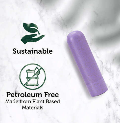 Blush Gaia Rechargeable & Biodegradable Mini Bullet - purple