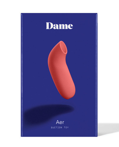 Dame Aer Clit Sucker - Papaya Orange