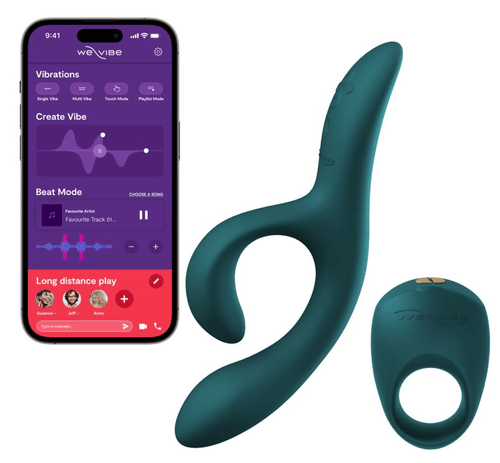 Blended orgasms with We-Vibe's Date Night Set