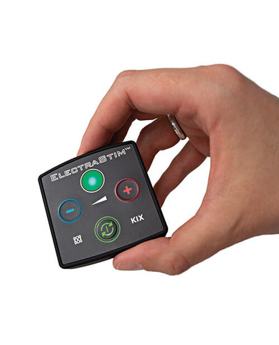 The ElectraStim KIX EM40 is small and perfect for travel