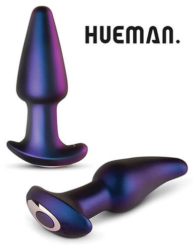 HUEMAN Rimming Anal Plug with Remote Control