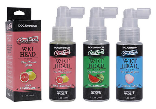 Wet Head Dry Mouth Spray - Flavored Oral Delight