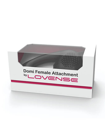 Lovense Domi Flexible Rechargeable Wand Female Attachment