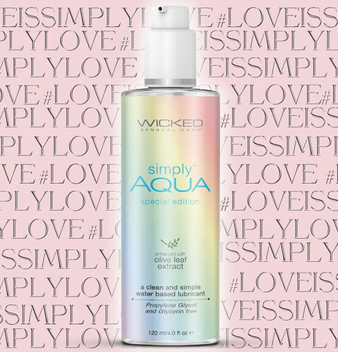 Wicked Sensual Care Aqua Special Edition Water-Based Lubricant