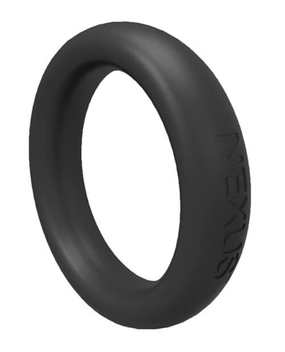 Black SIiicone cock ring - Nexus