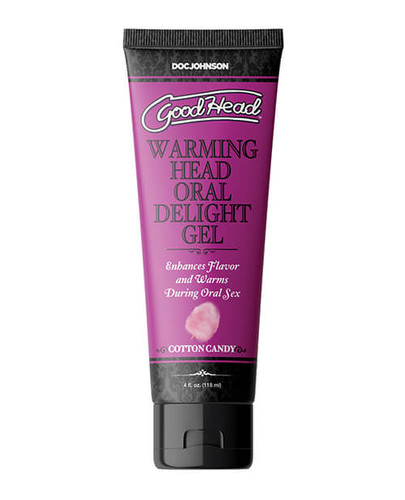 GoodHead Warming Oral Delight Gel - Cotton Candy
