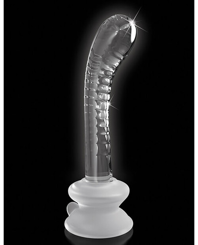 Clear Glass G-Spot Dildo