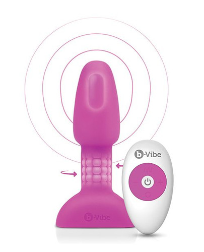 b-Vibe Petite Rimming Plug - Fuchsia
