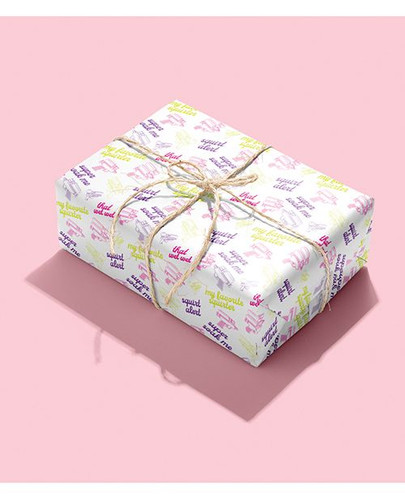 NaughtyWrap Squirt Alert Wrapping Paper