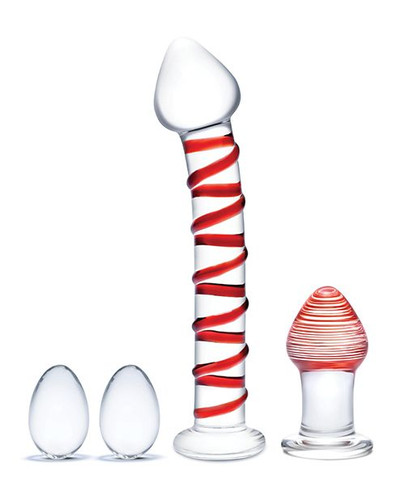 Gläs Toys 4-piece Mr. Swirly Set