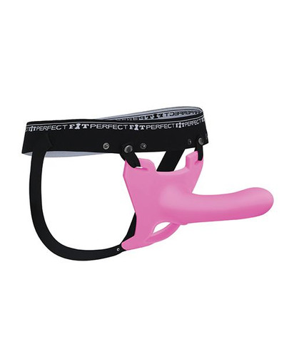 Perfect Fit Zoro Hollow Strap On - Pink