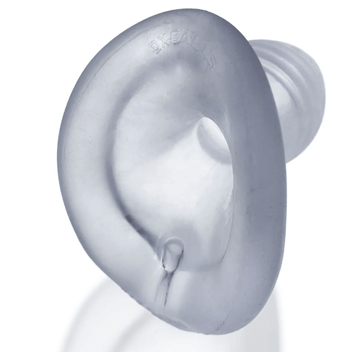 Oxballs Glowhole LED Fuckplug - Clear Ice