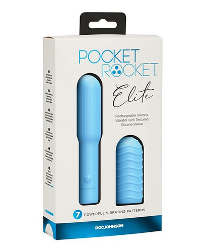 Pocket Rocket ELITE with silicone sleeve