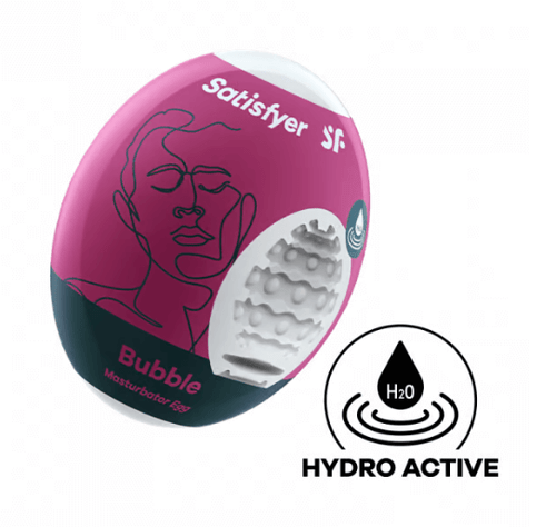 Satisfyer Masturbator Egg Bubble - Violet