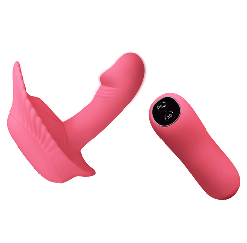 Pretty Love Fancy Remote Control Clamshell 30 Function - Fuchsia